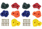 HIKS  Multi-Coloured Plastic Climbing Stones Holds & Grips - HIKS