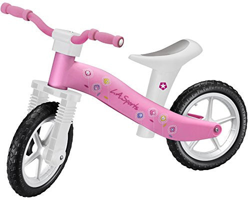 Lightweight Kids Girls Balance Bike Pink HIKS