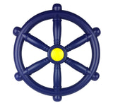 Toy Climbing Frame Accessories Bundle - Pirate Steering Wheel, Telescope & Handles - Blue
