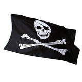 HIKS® Jolly Roger Skull and Crossbones 5ft x 3ft Pirate Flag - HIKS