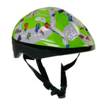 Kids Boys Green Cycling Helmet - HIKS