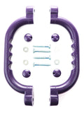 Toy Climbing Frame Accessories Bundle - Pirate Steering Wheel, Telescope & Handles - Purple - HIKS