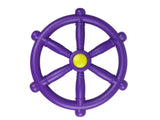 Toy Climbing Frame Accessories Bundle - Pirate Steering Wheel, Telescope & Handles - Purple - HIKS